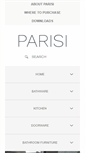 Mobile Screenshot of parisi.com.au