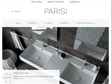 Tablet Screenshot of parisi.com.au